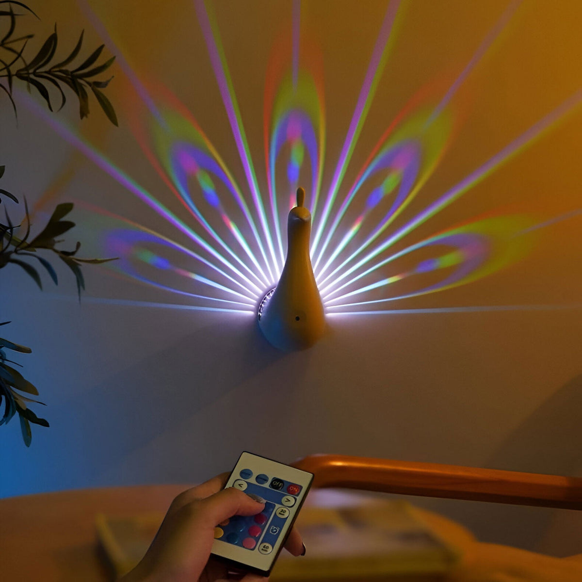 OG45- Luma Peacock LED Wall Lamp