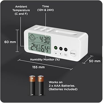 ED21- EO Decider Multifunctional Digital Clock