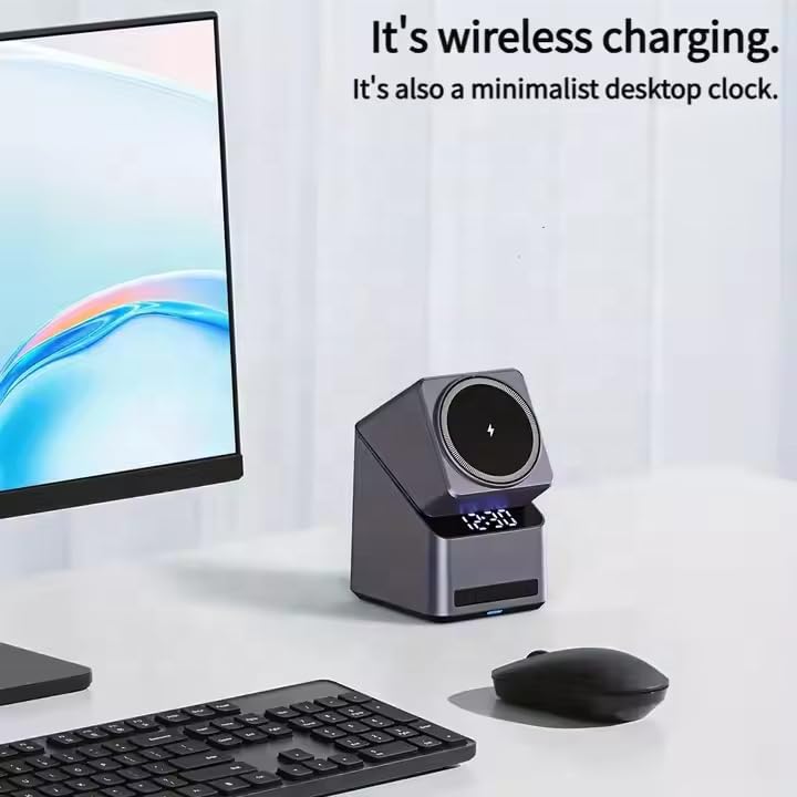 ED62- QuadCharge Station 4-in-1 Magnetic Wireless Charging Station