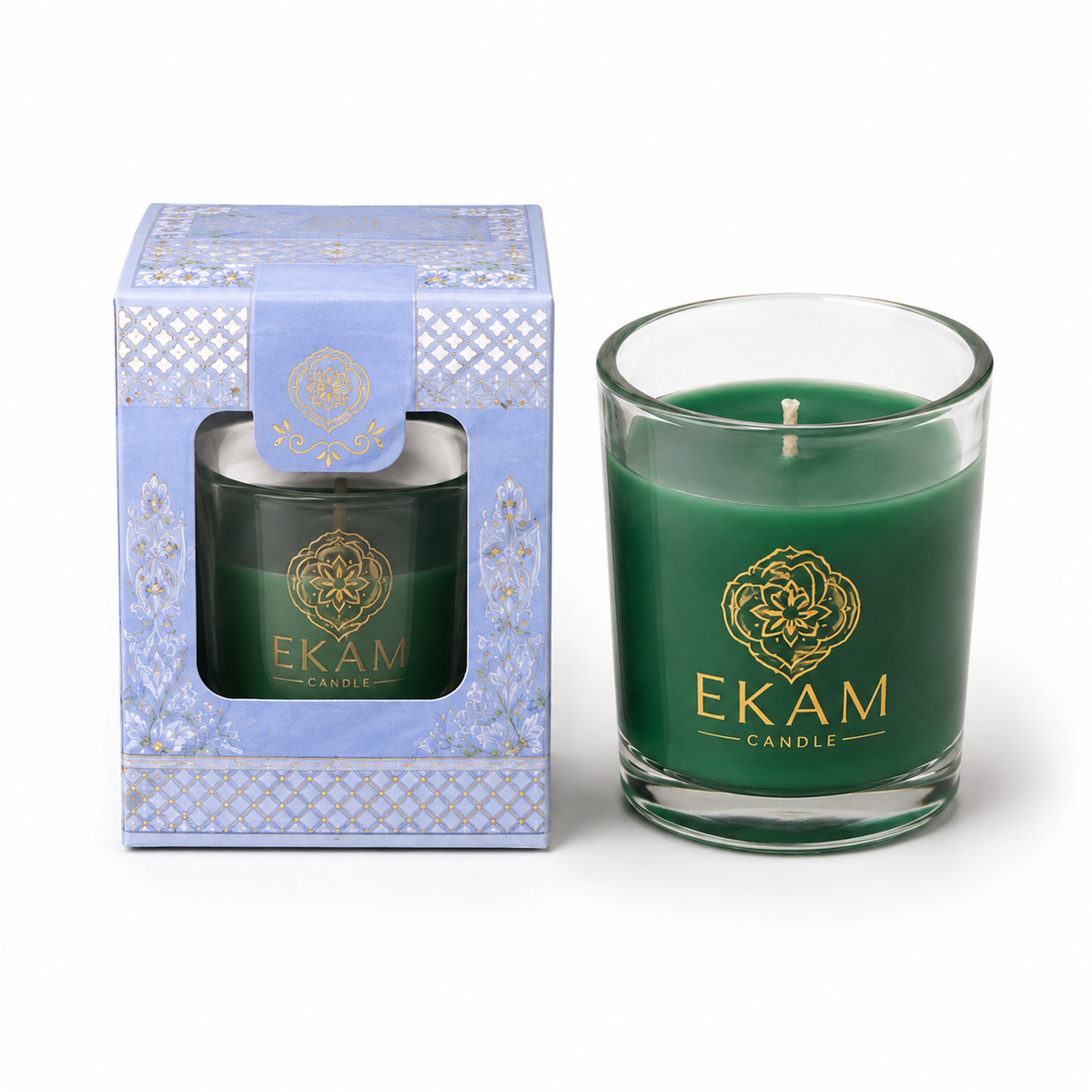 CD64- Ekam Glass Candles