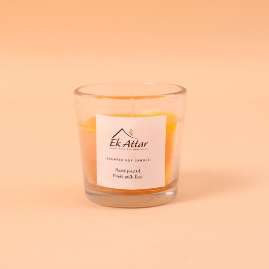 CD495- Ek Attar Scented Soy Candle