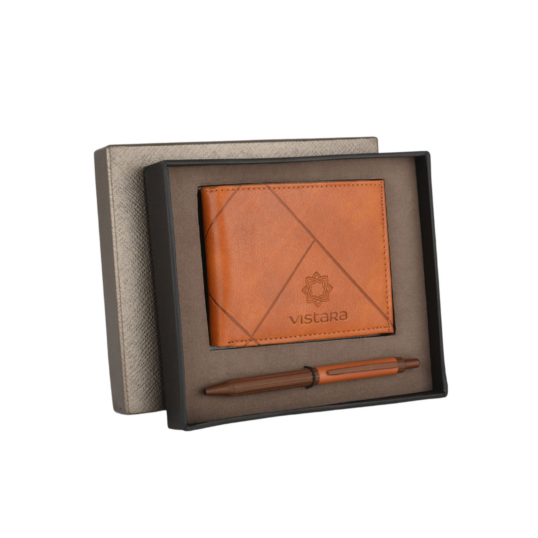 Vistara Wallet & Pen Set