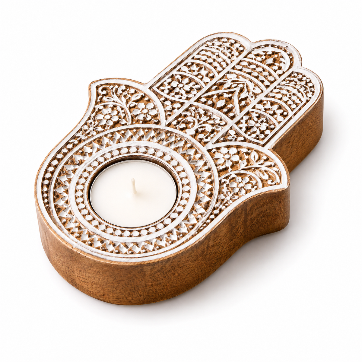 CD62- Hamsa Big T- Light Holder