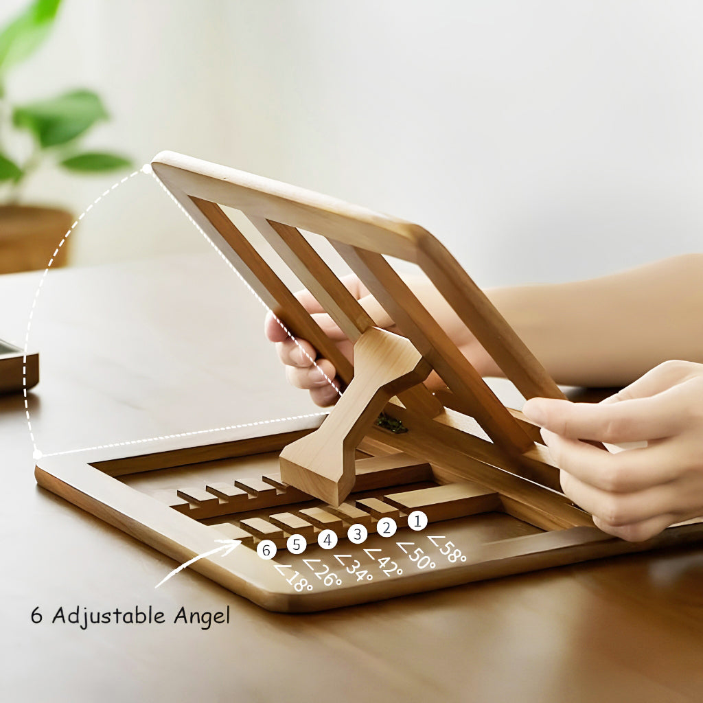 STD06- Tiltory Wooden Laptop Stand