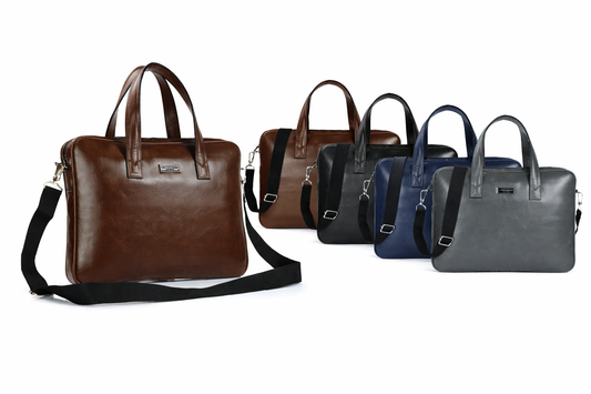BSB161- Kenneth Cole Faux Leather Laptop Bag