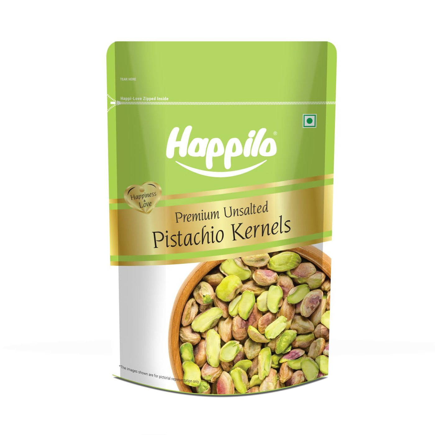 BSE383 - Happilo - Pistachios - Kernels / 150 g