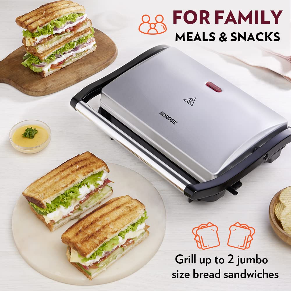 ED325 - Borosil Grill Sandwich Maker