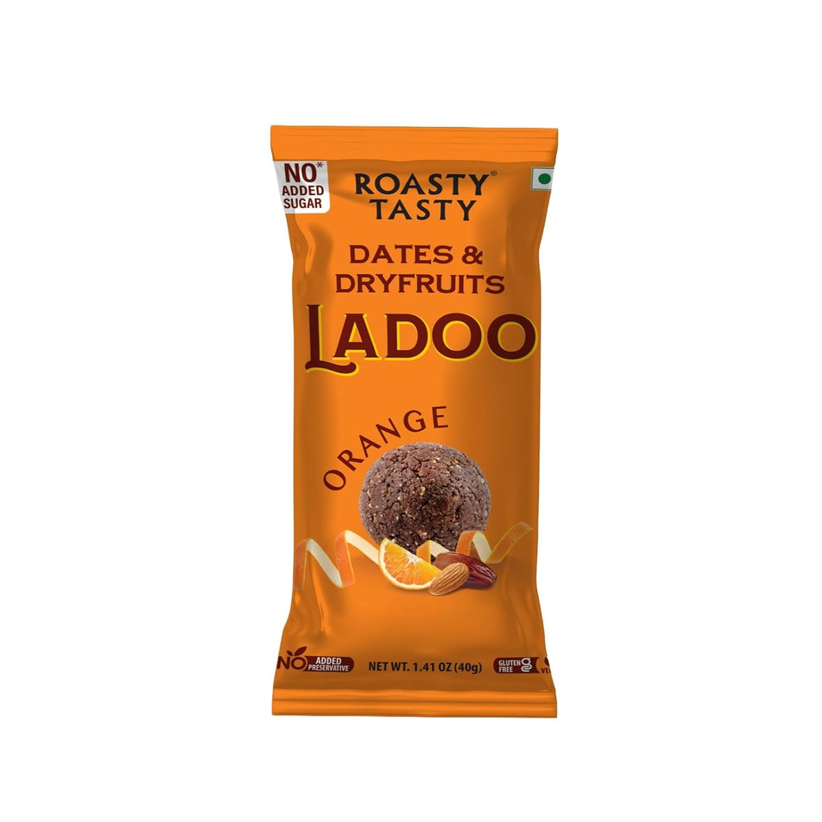 BSE453- Roasty Tasty Date & Dryfruit Laddoo – Orange Chocolate