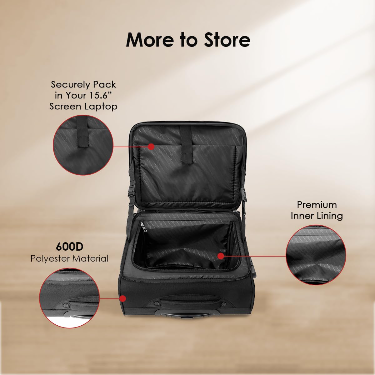 BSB402- Swiss Military Astral Soft Overnighter Trolley Bag