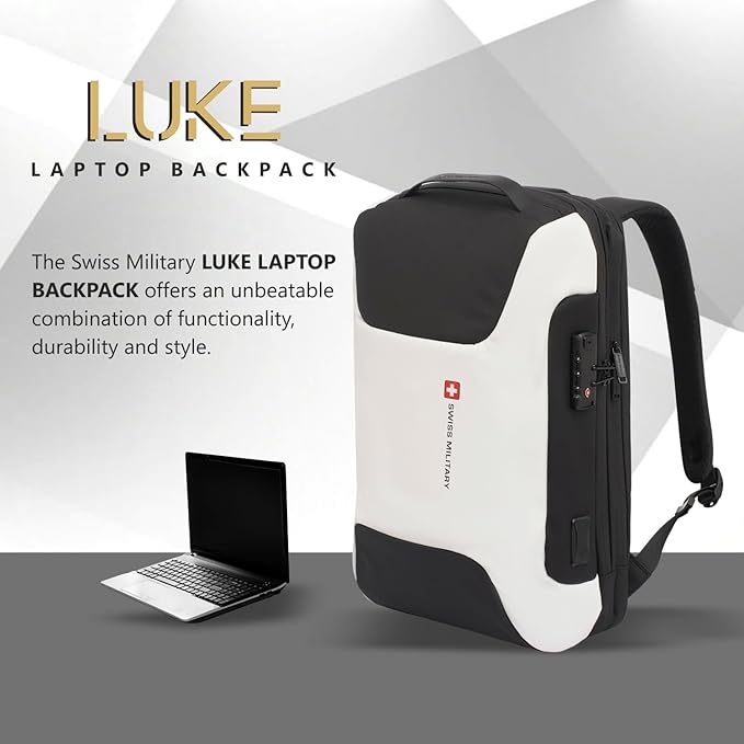 BSB57- Swiss Military Aspen Laptop Backpack