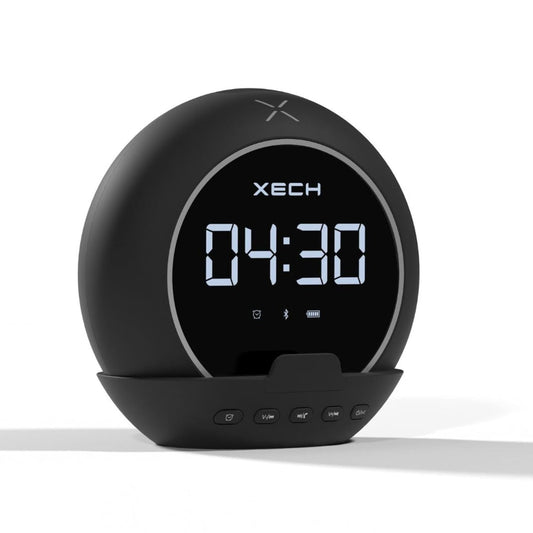 ED202- Xech Ellipse Digital Alarm Clock with Speaker
