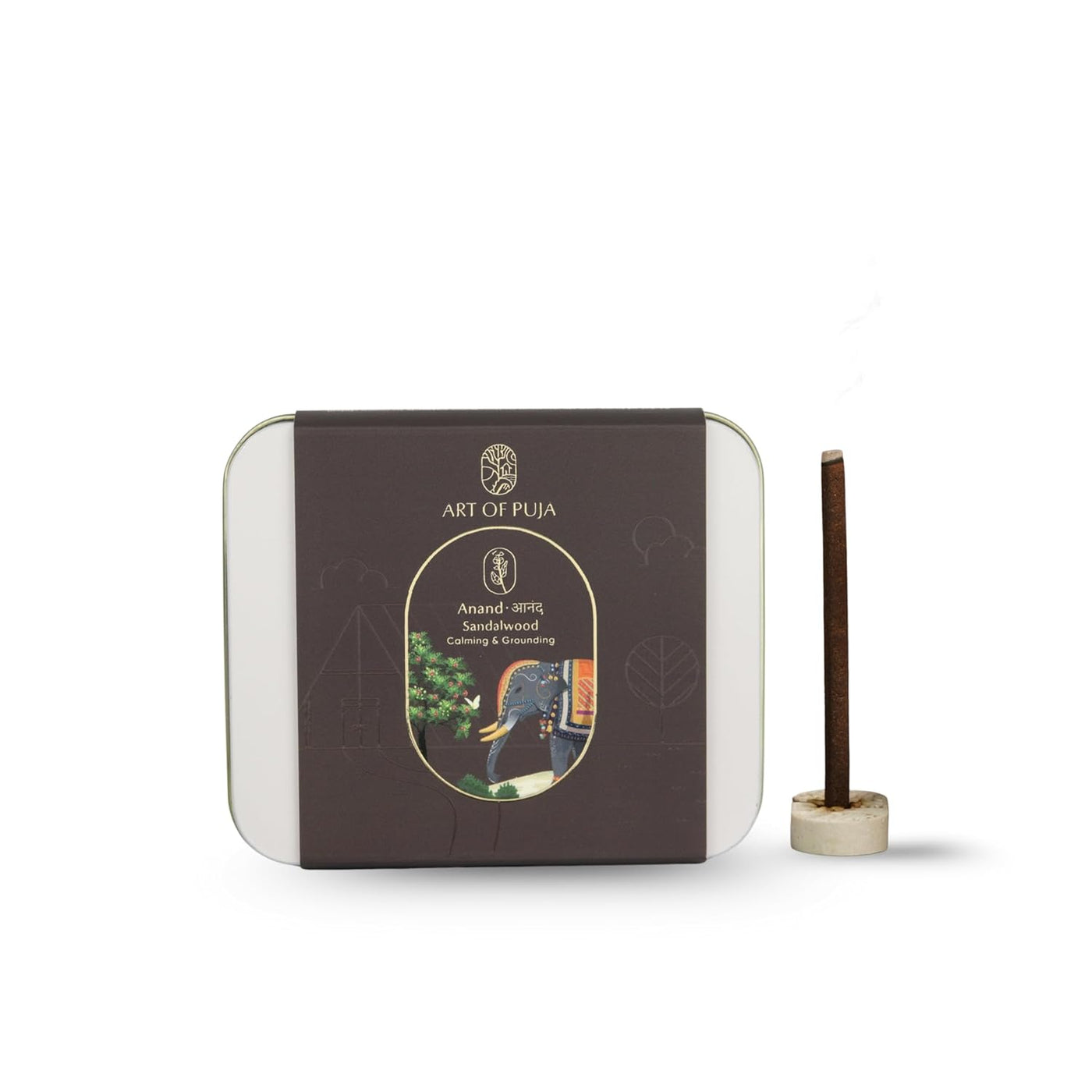 CD122- Art of Puja Sandalwood Bambooless Sticks