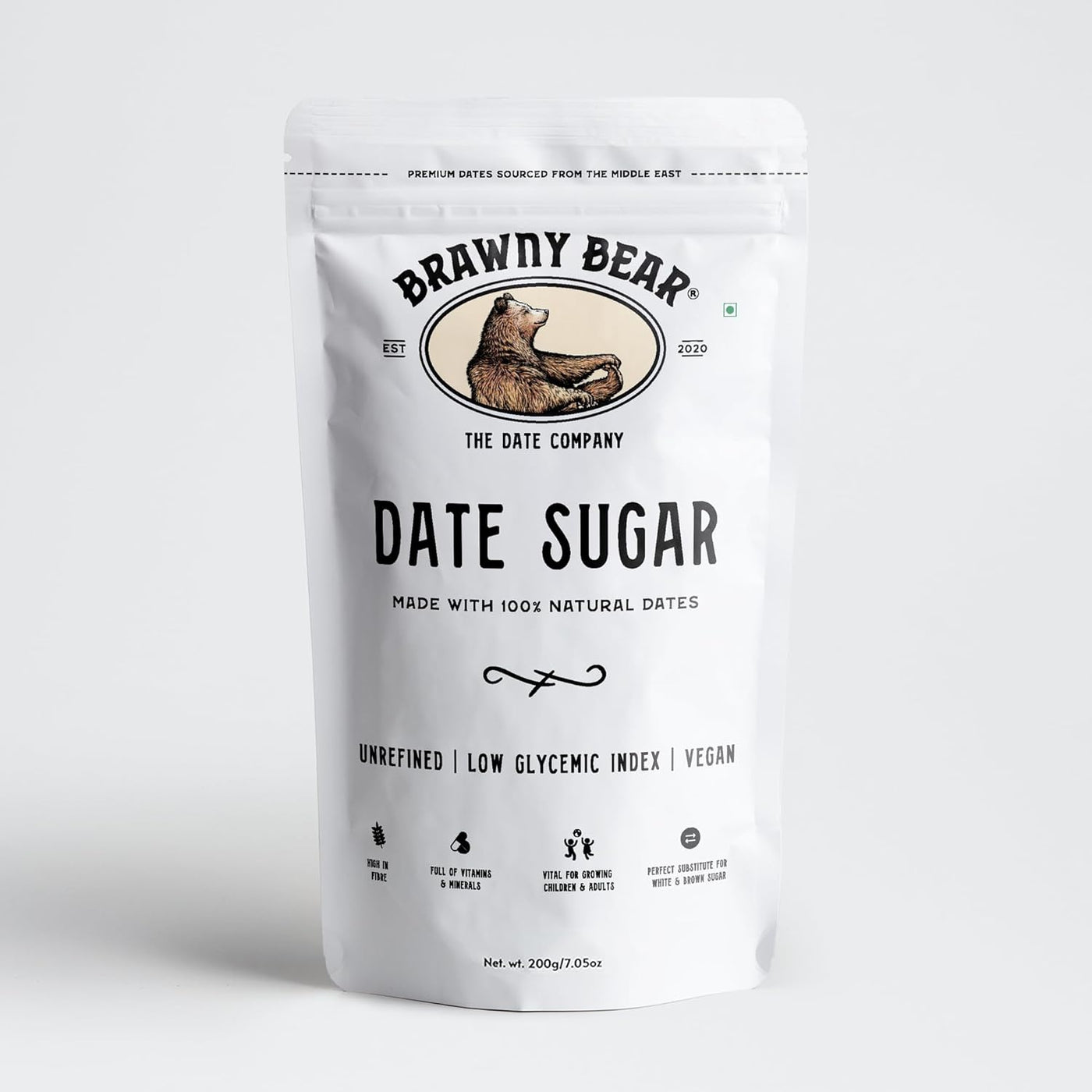 BSE36- Brawny Bear Date Sugar