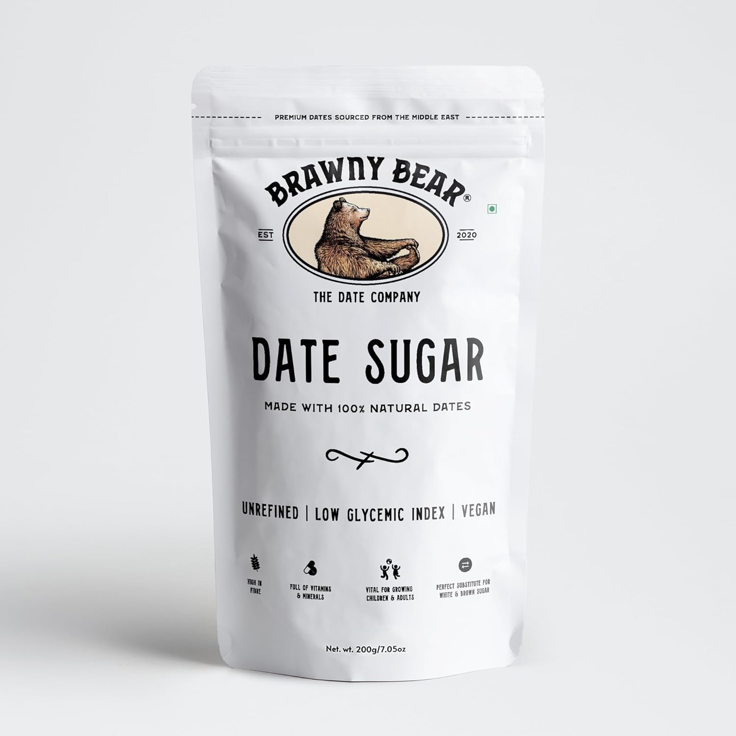 BSE36- Brawny Bear Date Sugar
