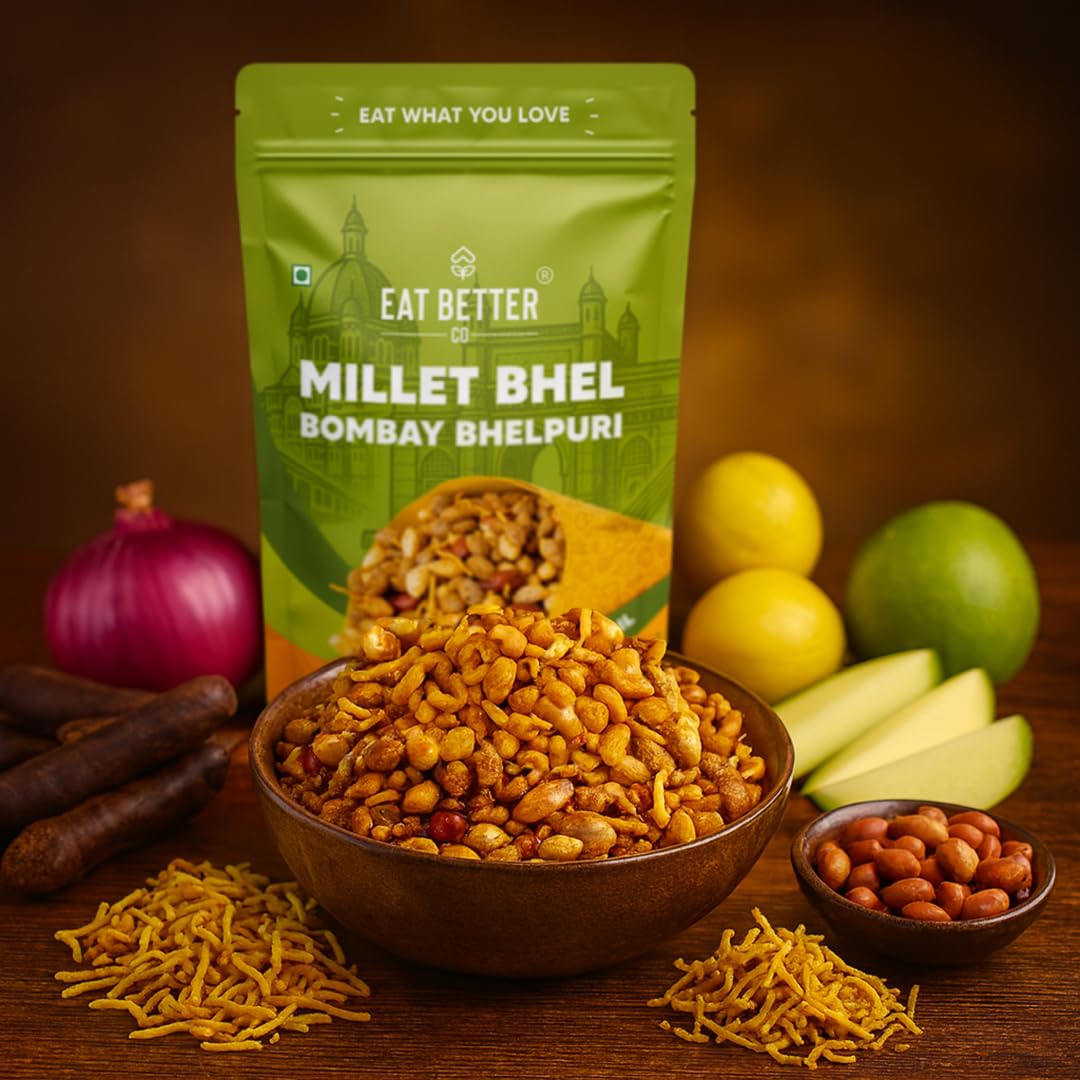 BSE09- Eat Better Co Millet Bhel – Bombay Bhelpuri