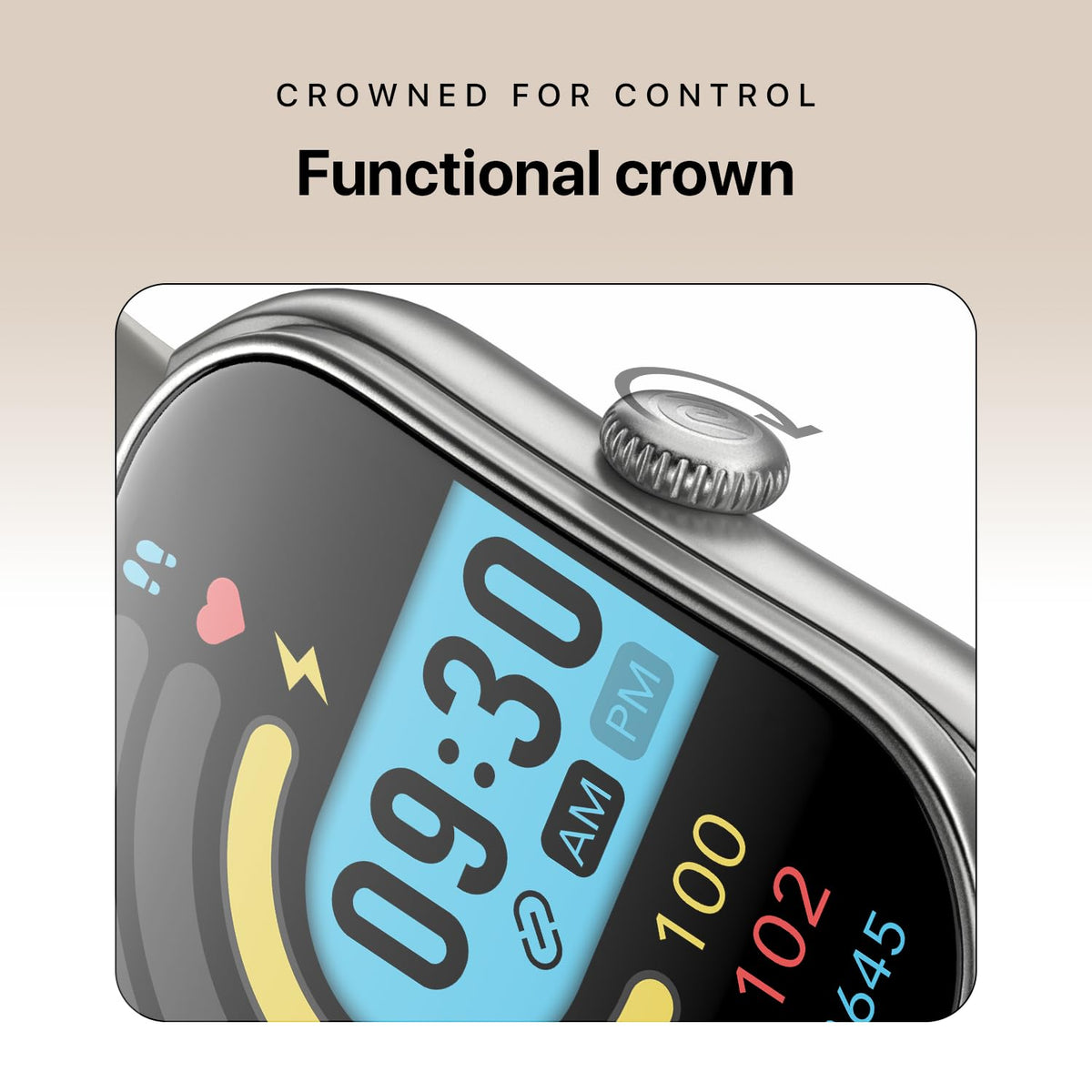 ED302- Noise Icon Arc Smartwatch
