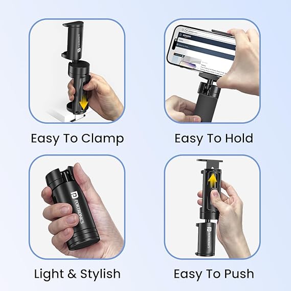 STD01- Portronics Mobot Clip Mobile Holder