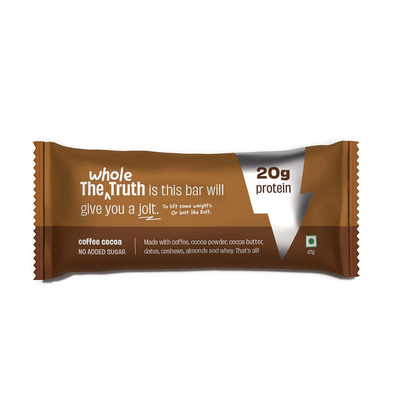 BSE28- The Whole Truth Coffee Cocoa Protein Bar