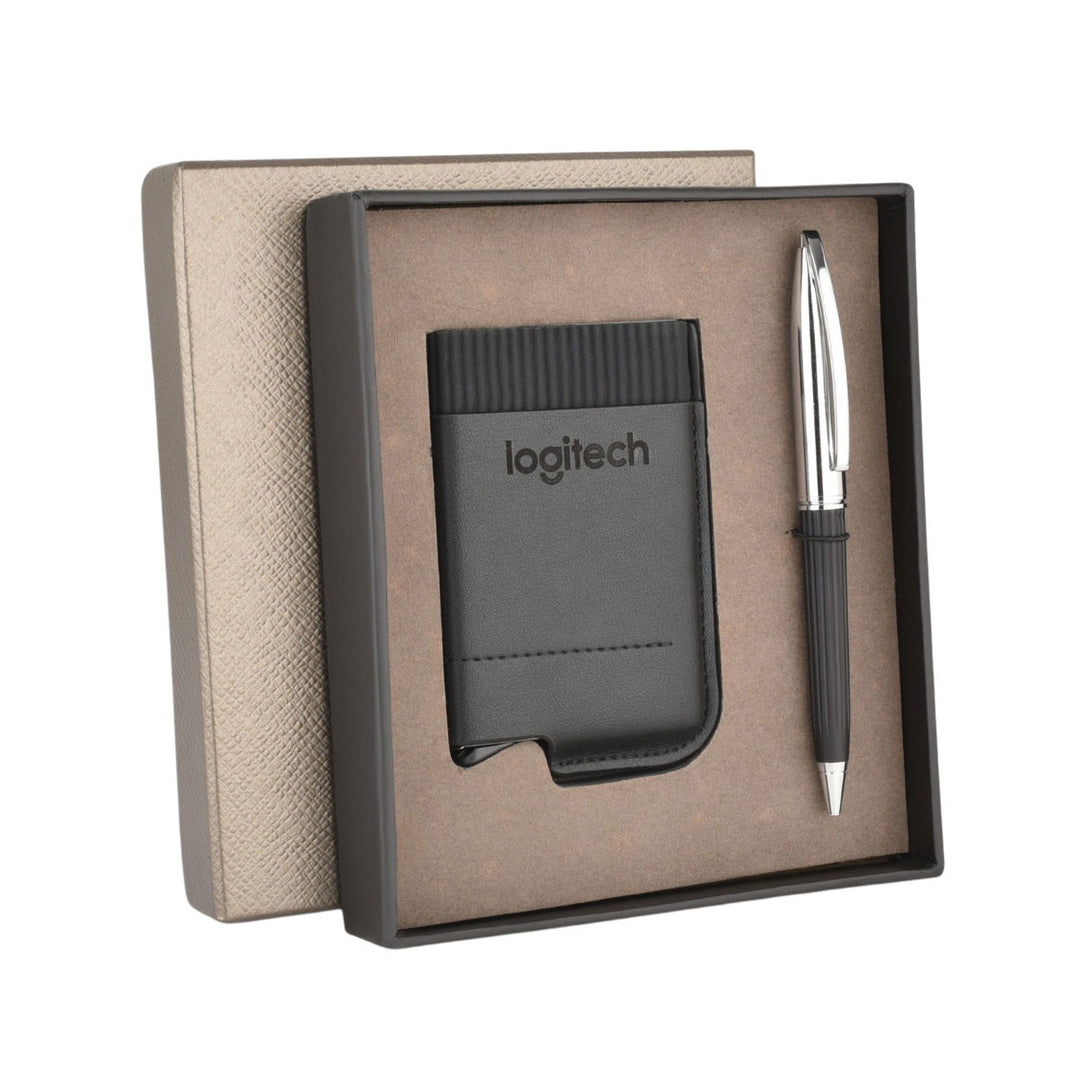 Logitech Card Holder & Pen Set