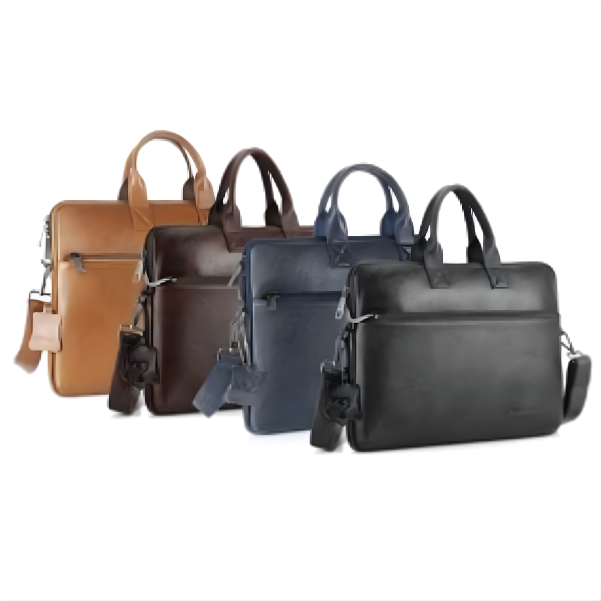 BSB110- Gilmore Oak Extravagance Leather Laptop Bag