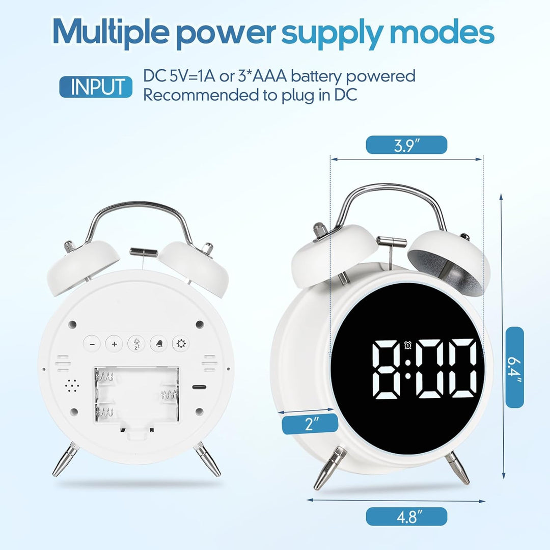 ED164- WakeMate Digital Alarm Clock