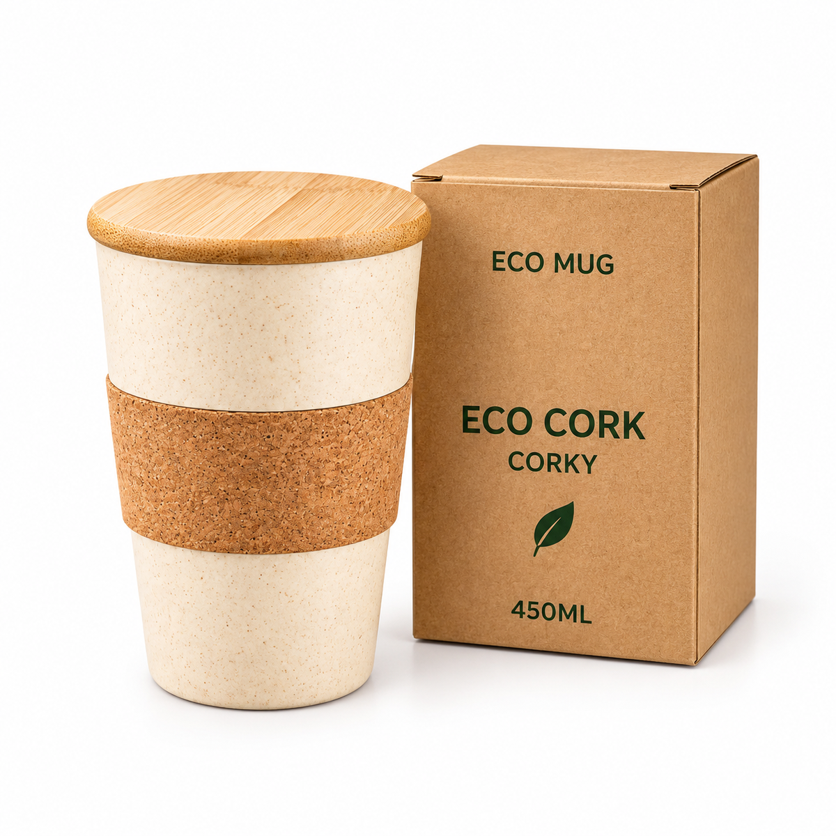 BSDW141- Wheat Eco Mug
