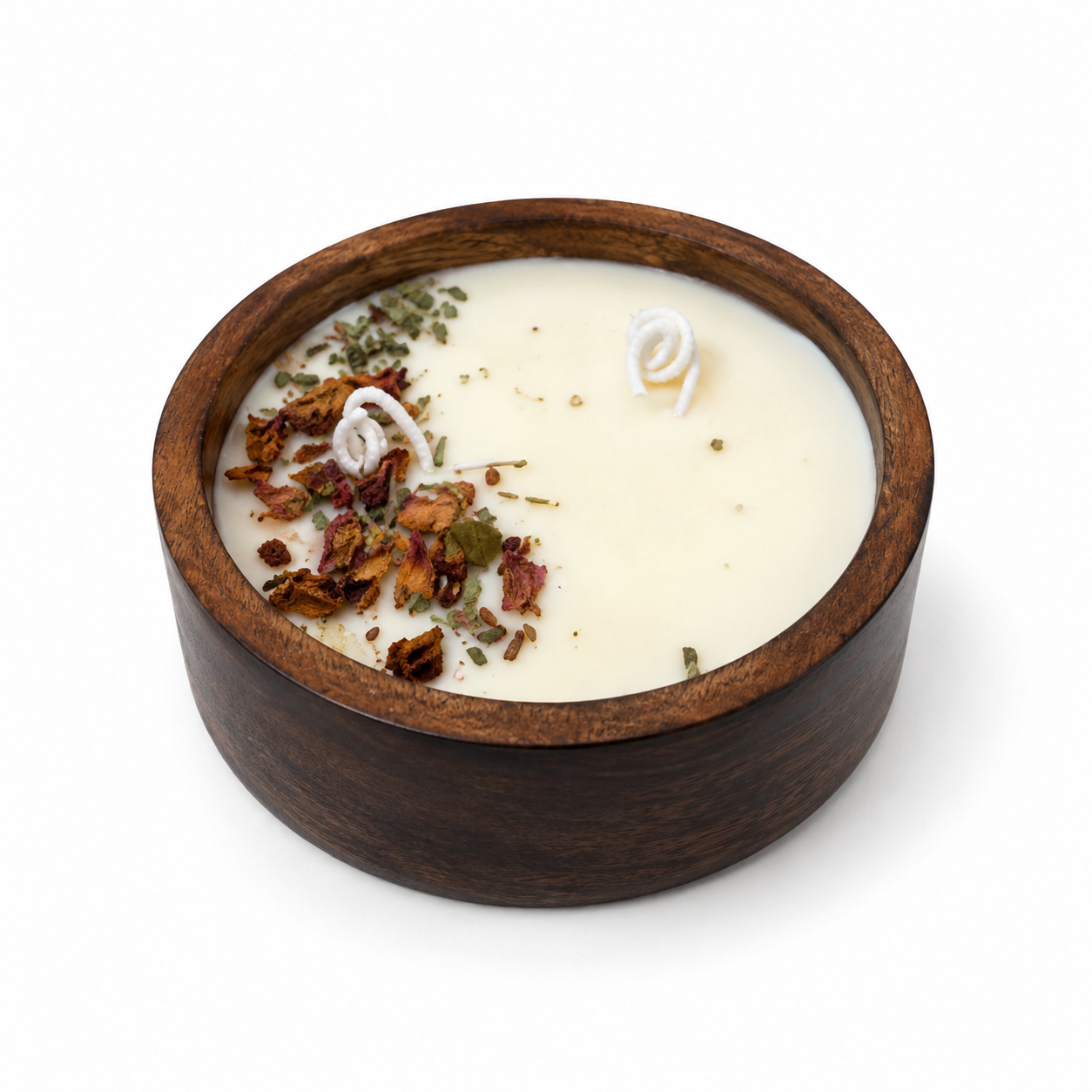 CD77- Wooden Candle