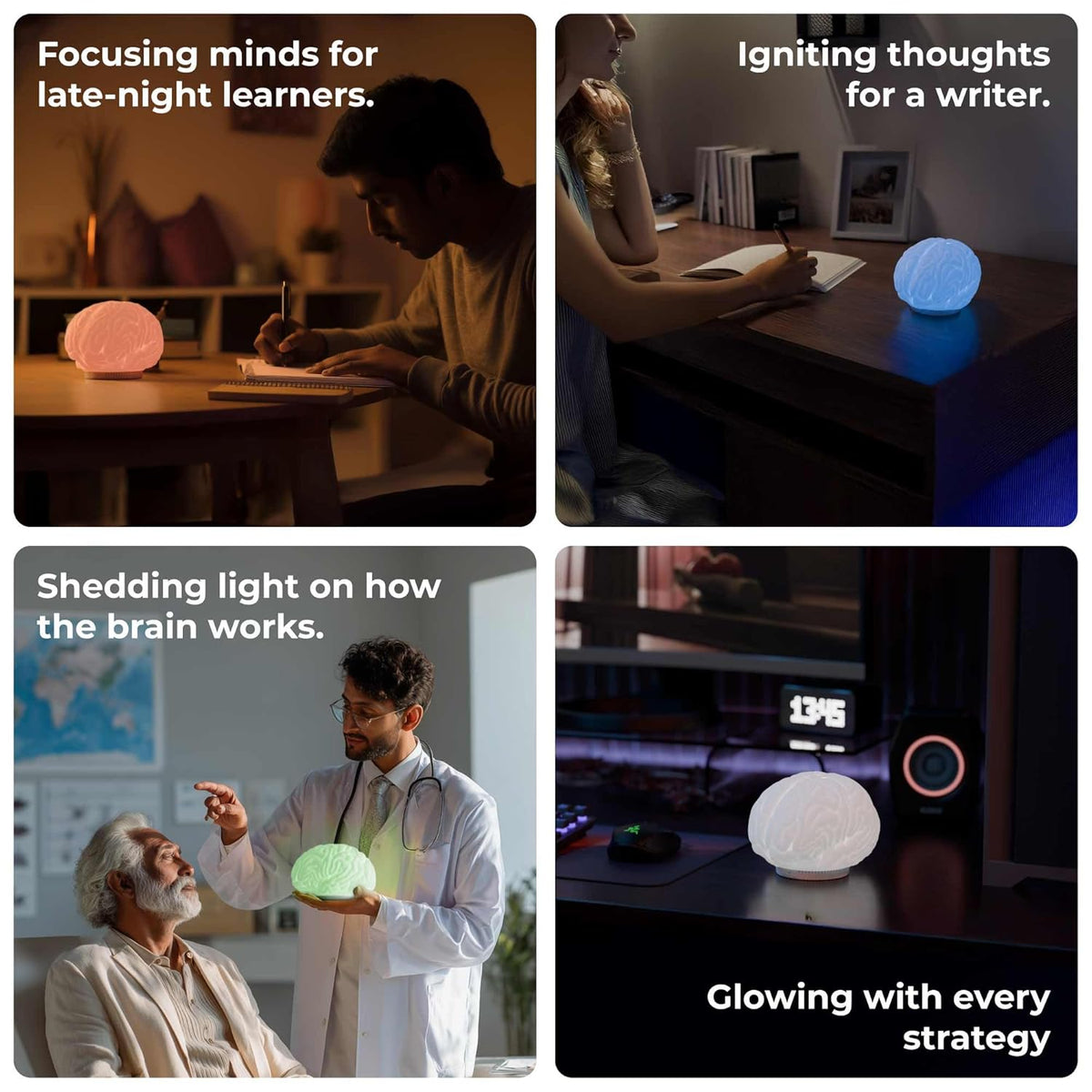 ED88- XECH Brain Night Lamp