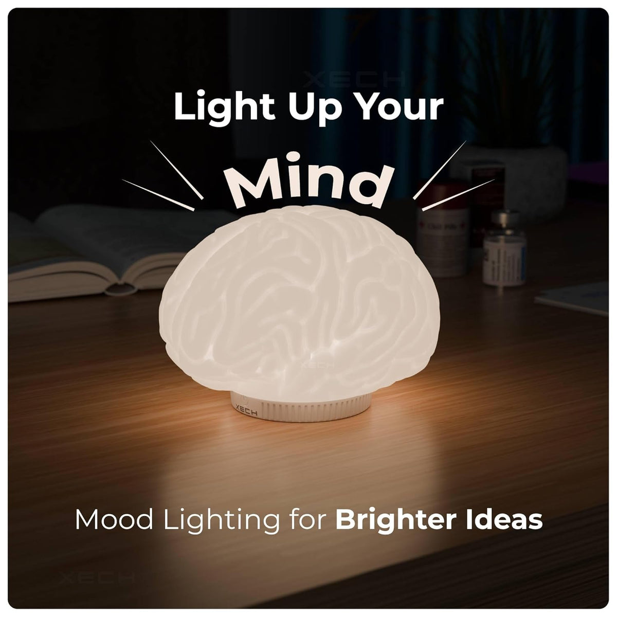 ED88- XECH Brain Night Lamp