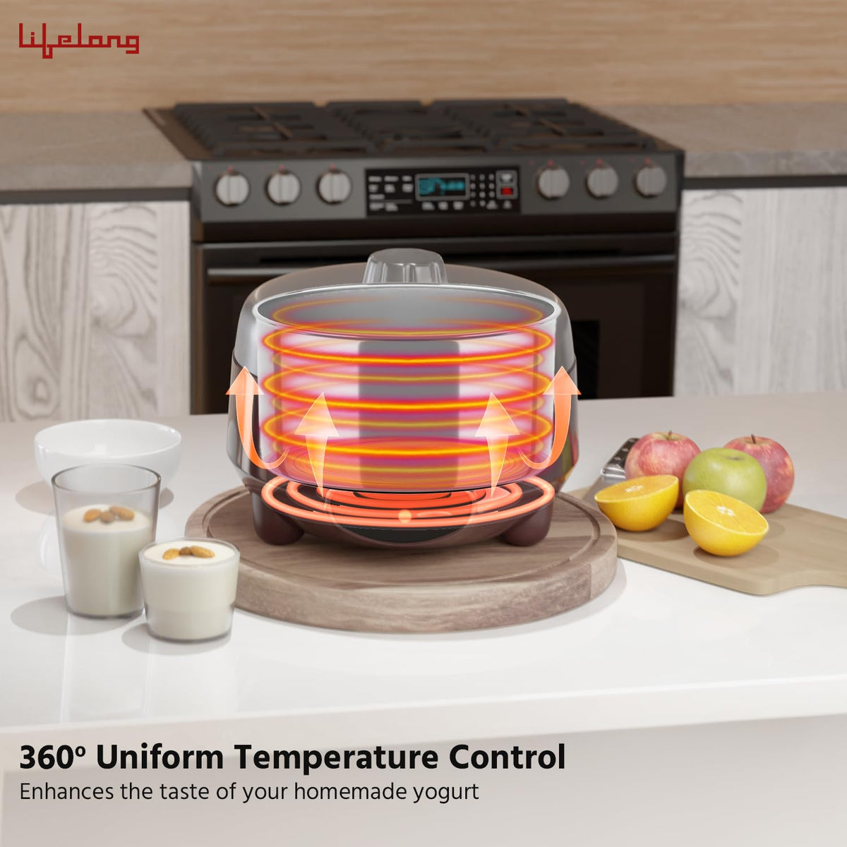 ED335 - Lifelong Automatic Yogurt & Curd Maker