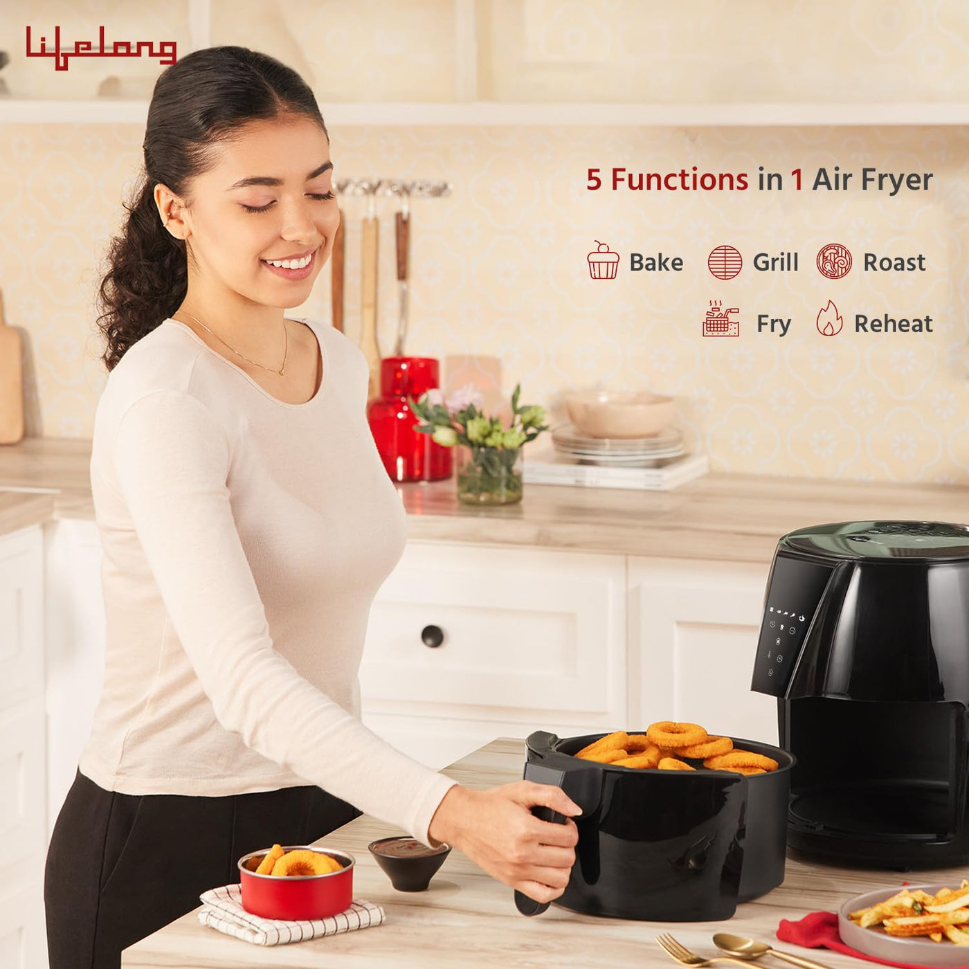 ED358- Lifelong LLHFD439 Digital Air Fryer