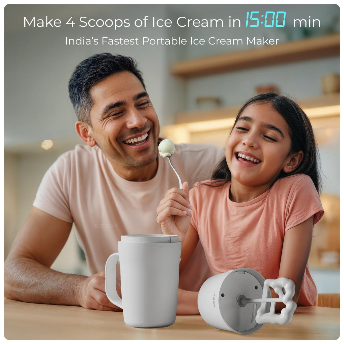 ED79- XECH Scoop Ice Cream Maker Machine