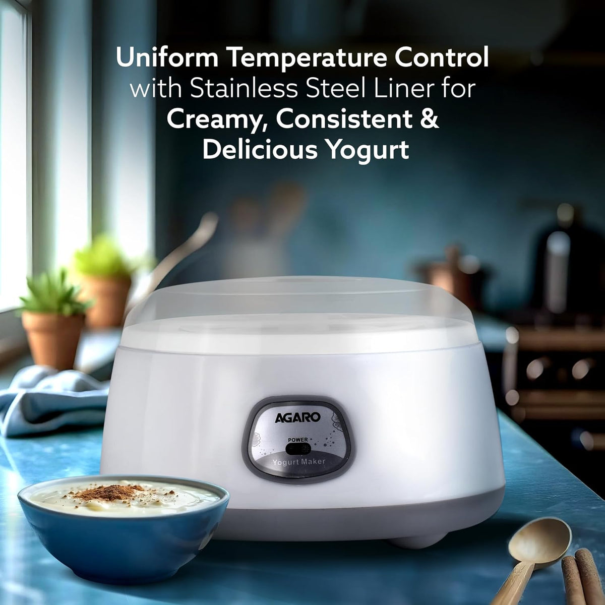 ED328 - AGARO Classic Portable Yogurt Maker