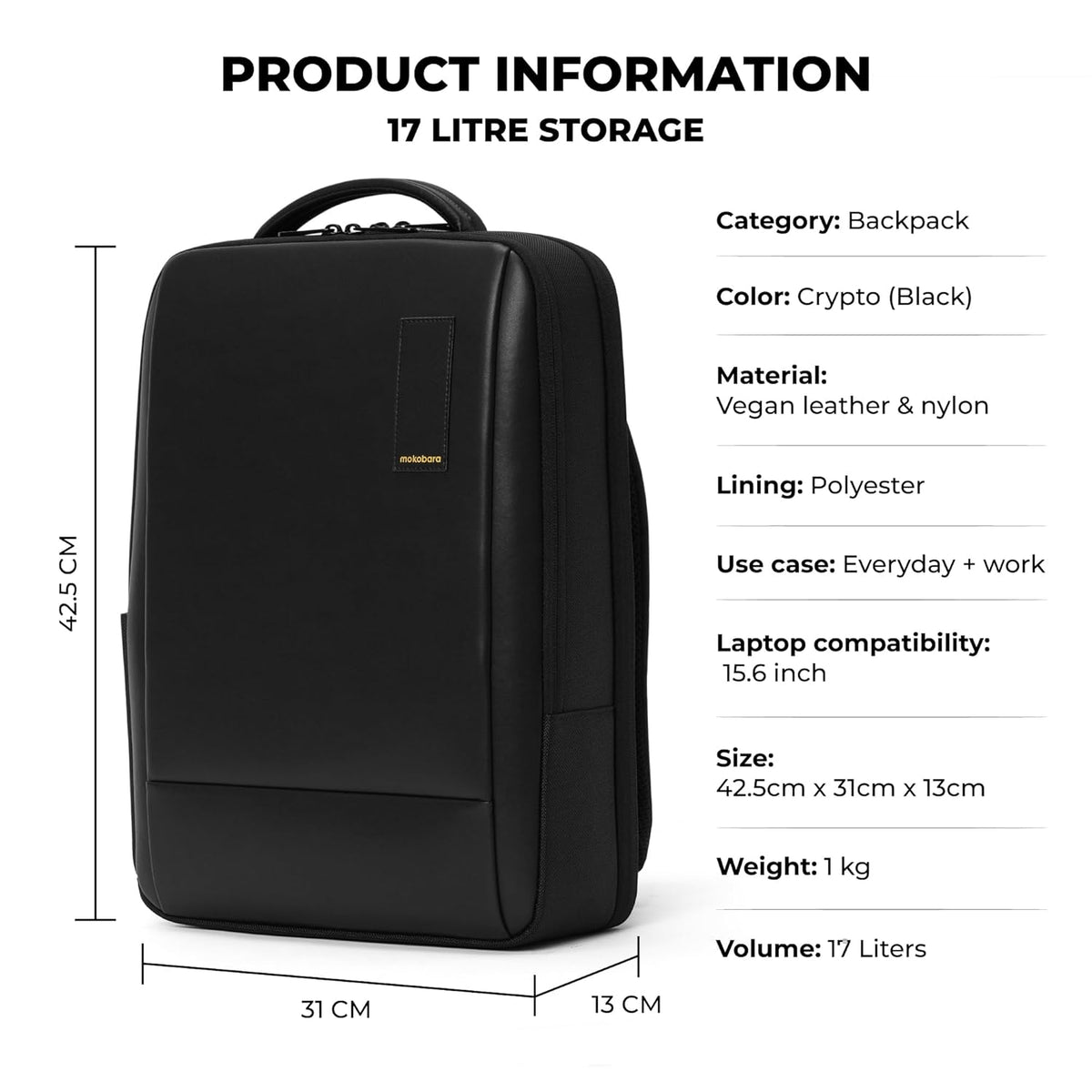BSB185- Mokobara The Element Backpack