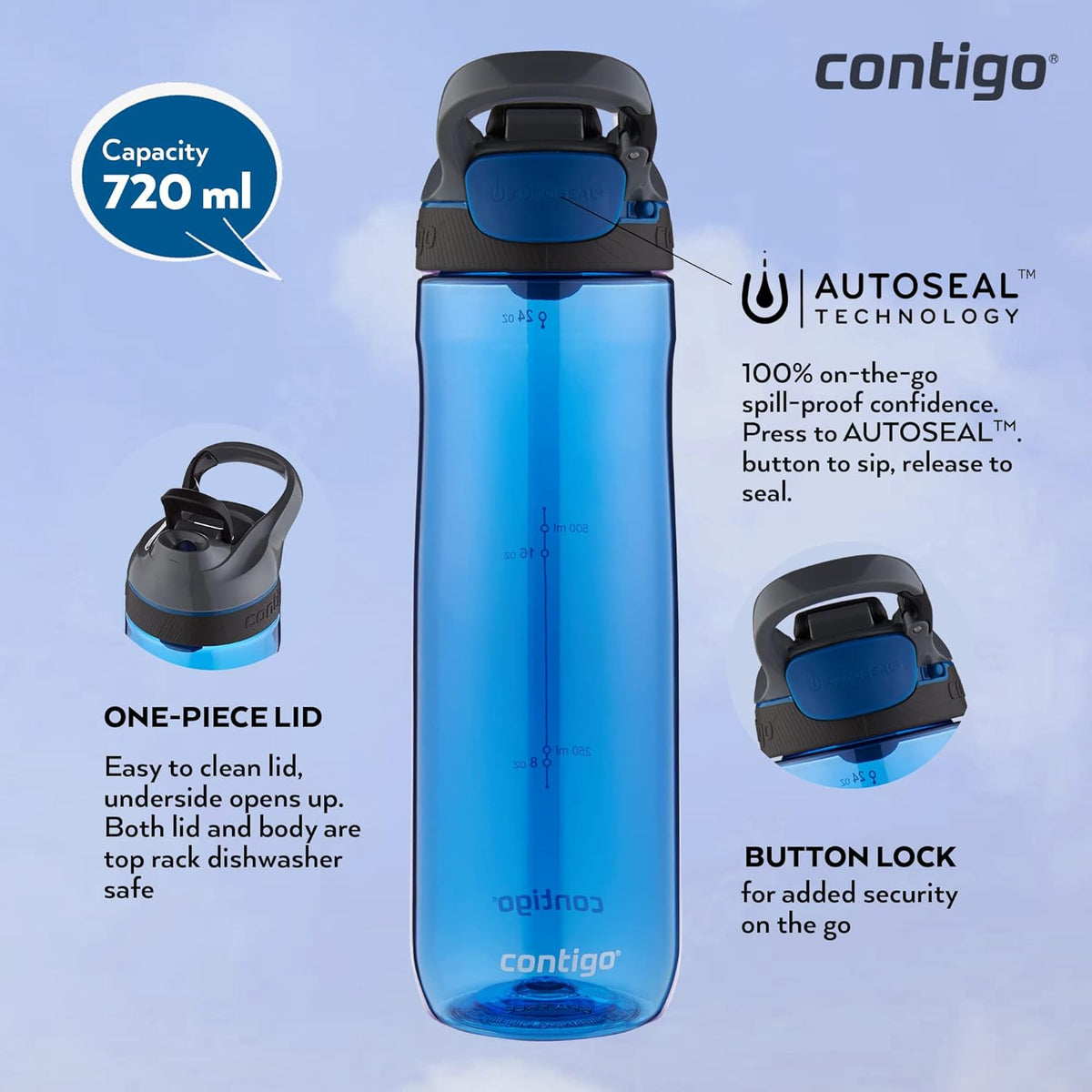 BSDW45- Contigo Cortland 720 ml Bottle