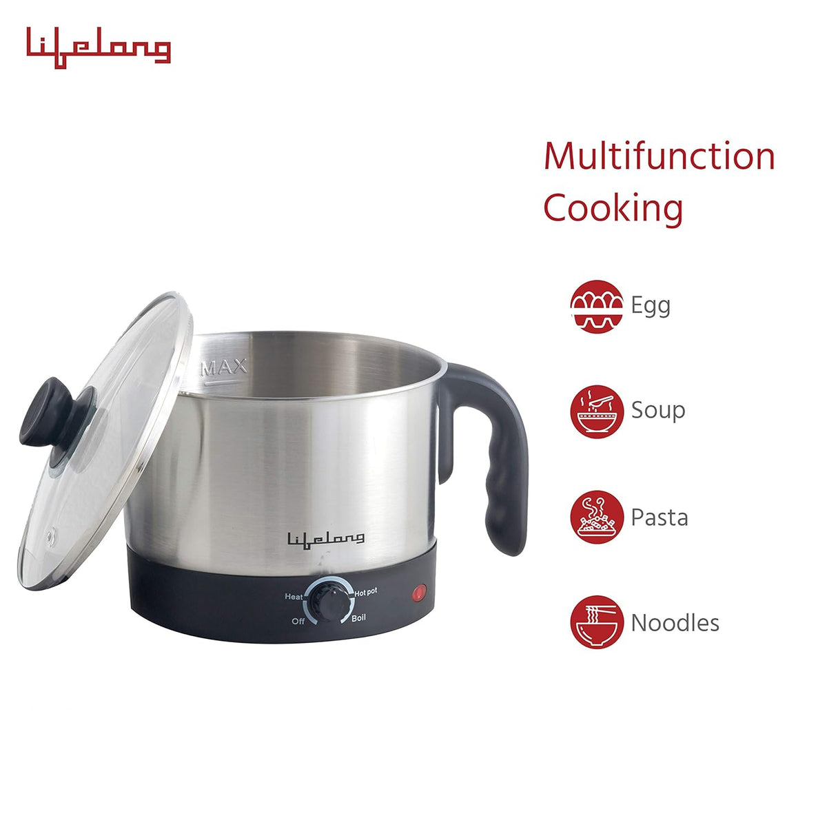 ED341 - Lifelong Multifunction Cooker/Kettle 1.5 Litres