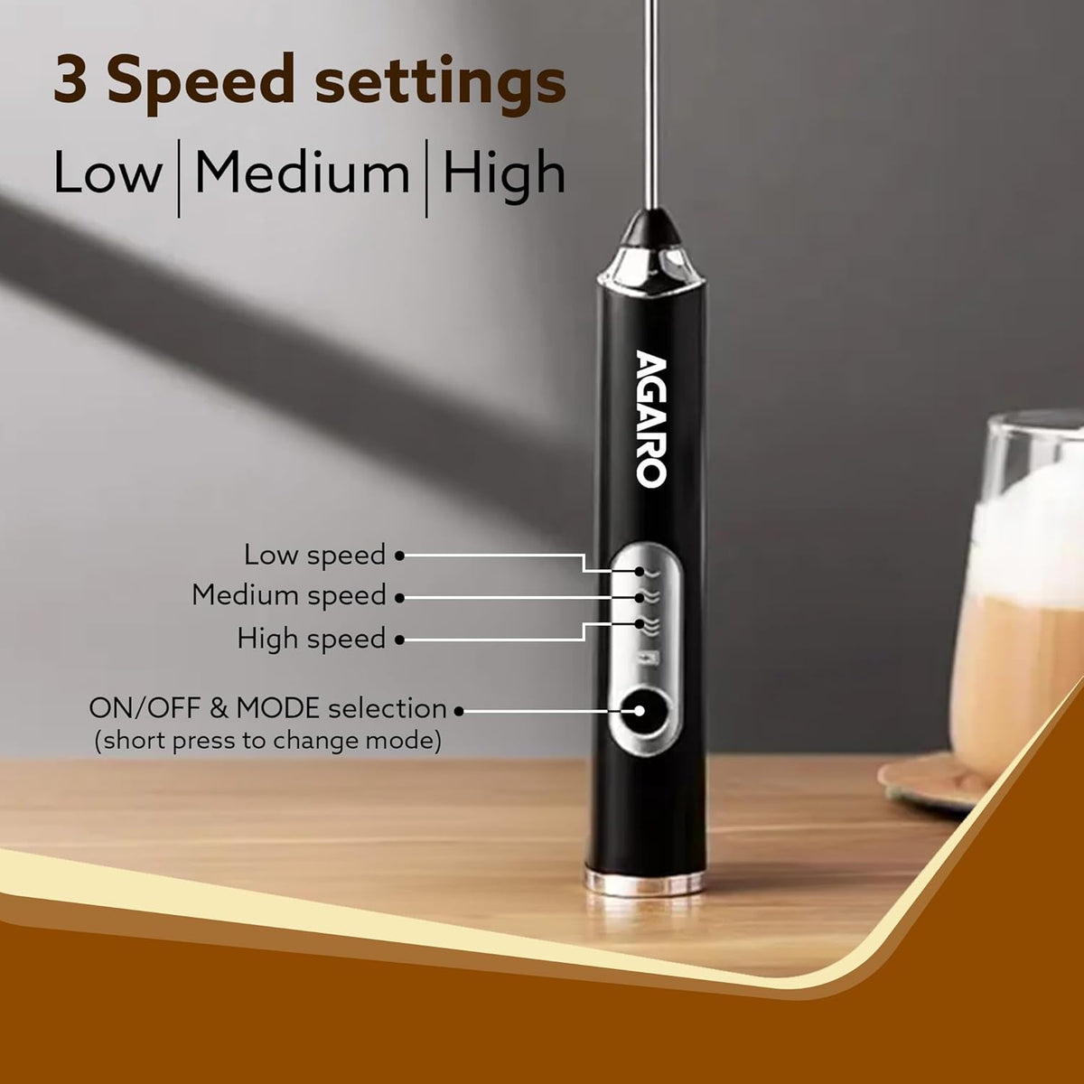 ED330 - AGARO Royal Milk Frother