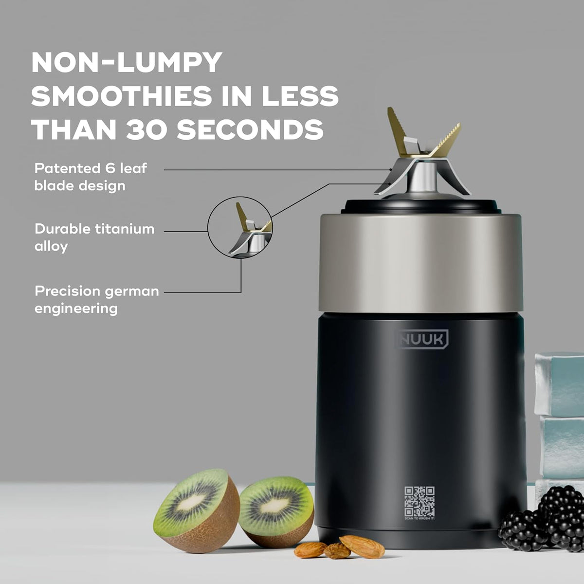 ED103- NUUK KRUSH Blender Mixer Grinder