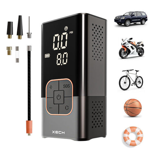 ED84- XECH INFLATE Portable Cordless Tyre Inflator