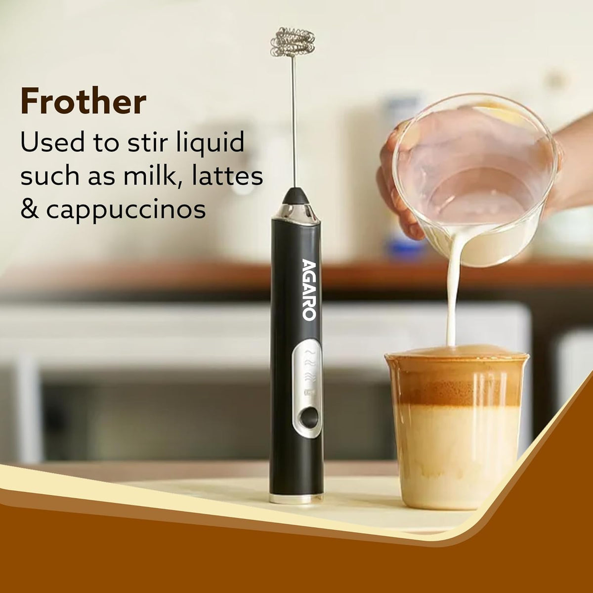 ED330 - AGARO Royal Milk Frother
