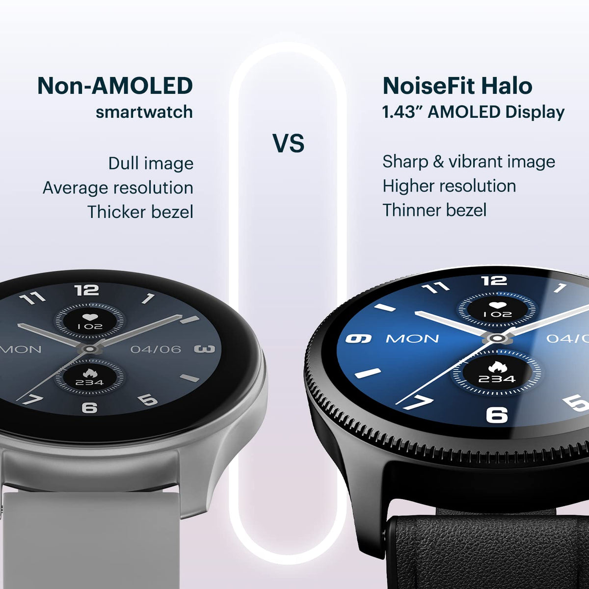 ED306- NoiseFit Halo Smartwatch