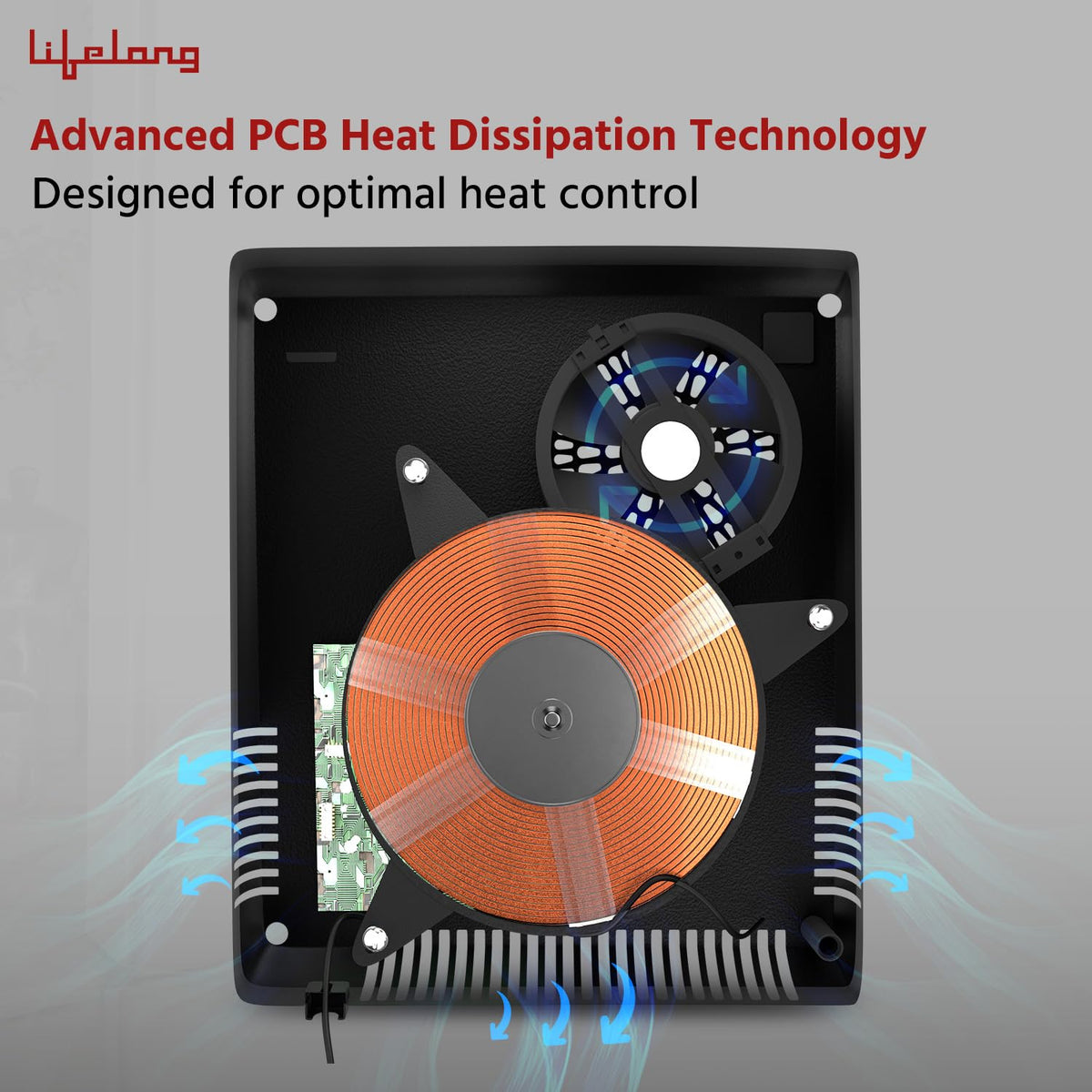 ED340 - Lifelong 1800W Induction Stove with Surge Protection