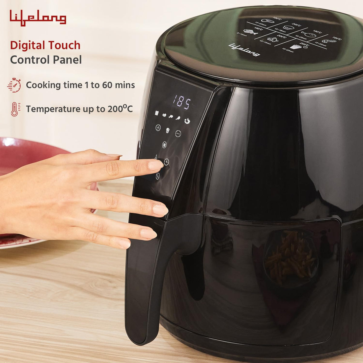 ED358- Lifelong LLHFD439 Digital Air Fryer