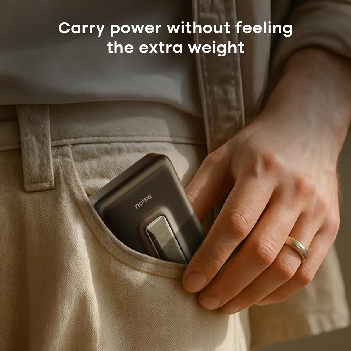 ED307- Noise Qi2 Certified MagSafe Wireless 10000mAh Power Bank