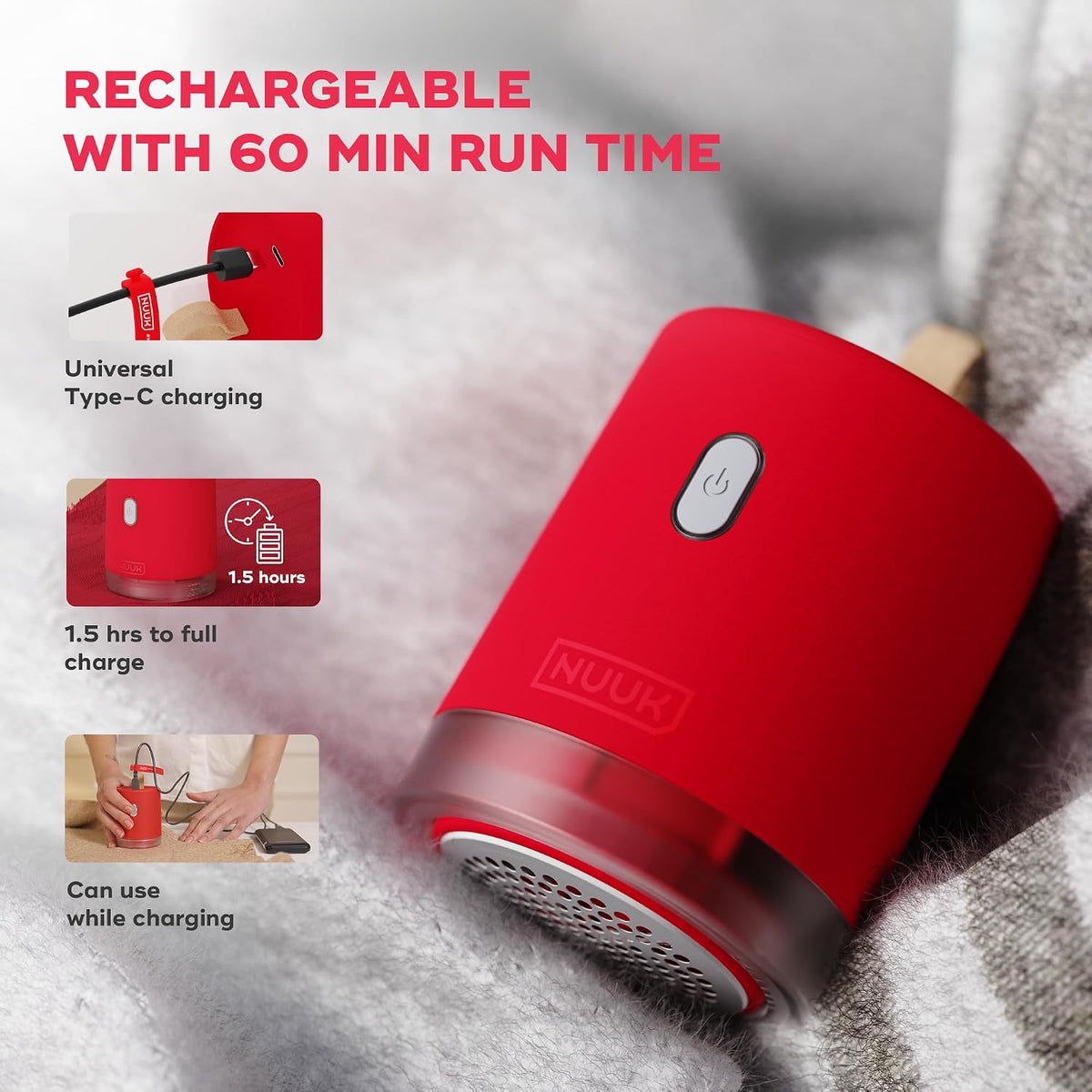 ED322 - NUUK Rizz Fabric Shaver