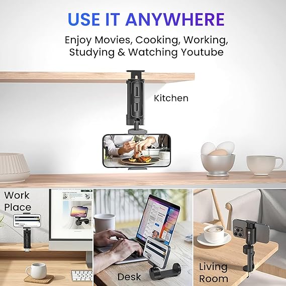 STD01- Portronics Mobot Clip Mobile Holder