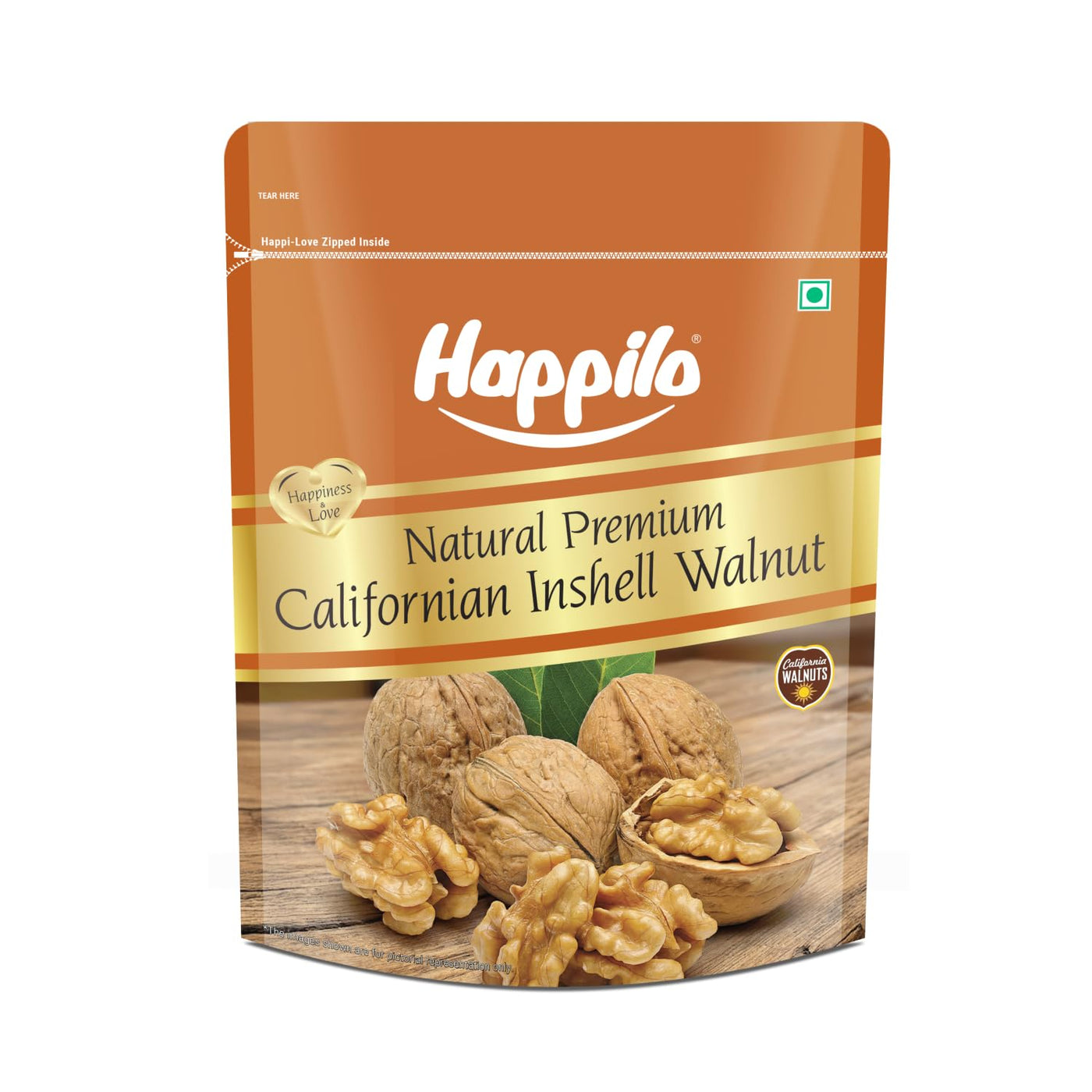 BSE282 - Happilo Inshell & Kernels Walnut