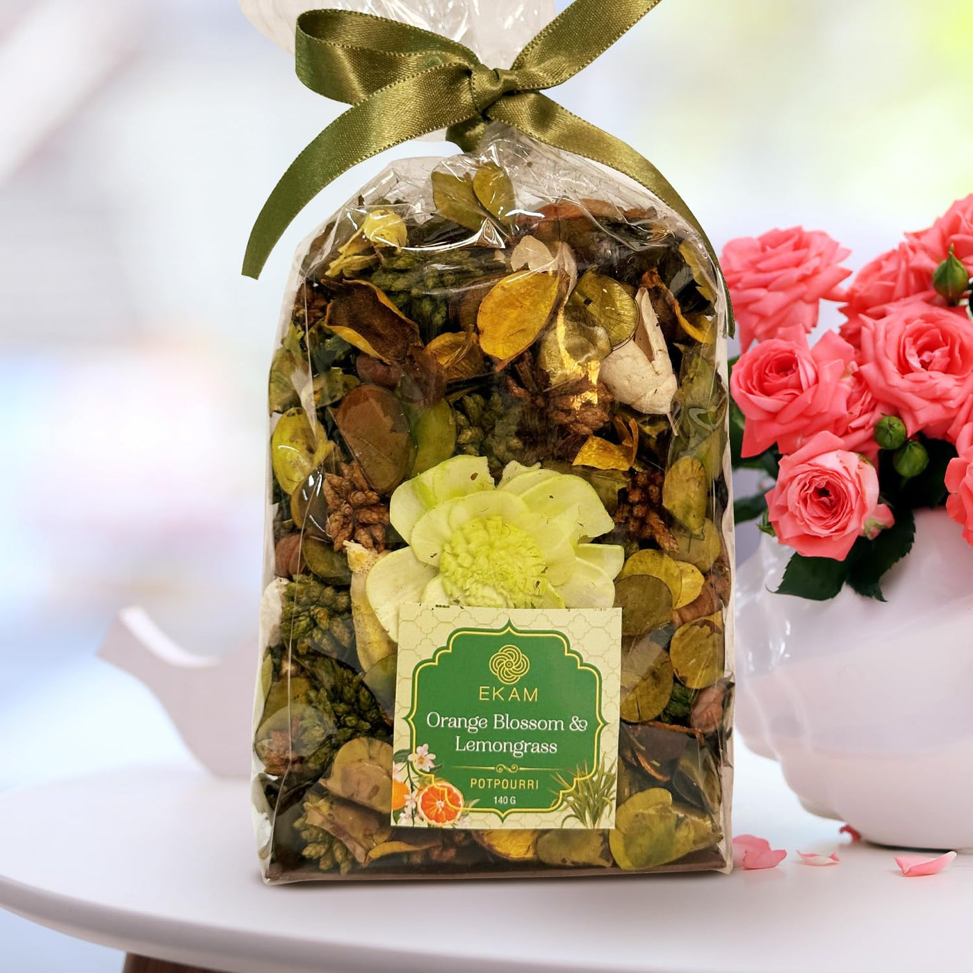 CD137- Ekam Orange Blossom & Lemongrass Fragrance Potpourri
