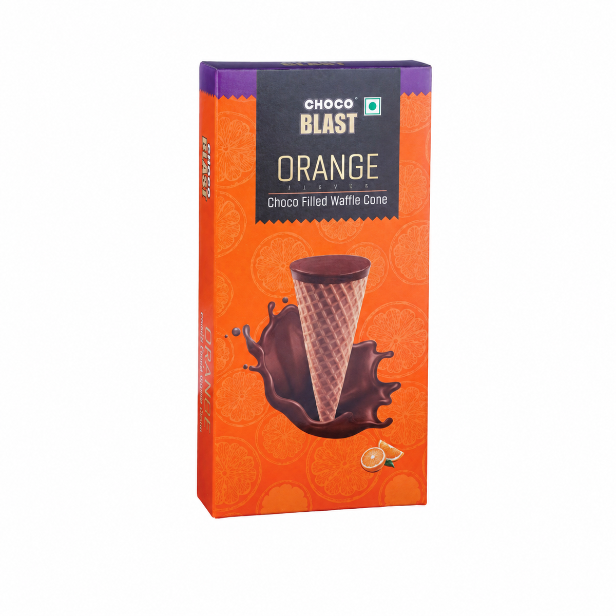 BSE217- Choco Blast – Assorted Chocolate Filled Waffle Cones