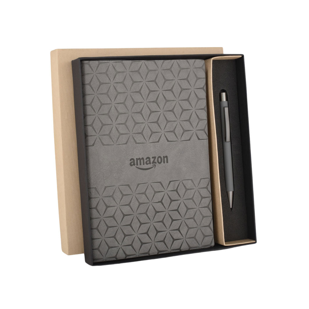 EJK17- Amazon 2-IN-1 Gift Set | Notebook | Pen